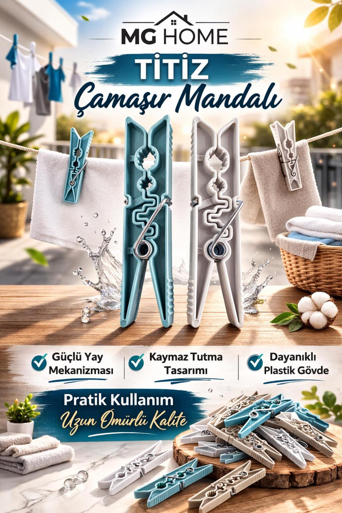Venon 72 Adet ❤️ Titiz Cameon Mandal ❤️ Çamaşır Mandalı