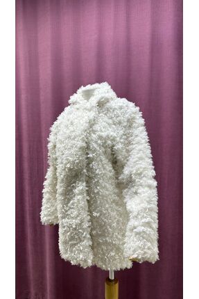 SİBELGİYİM KUZU DESEN RAHAT KUMAŞ ŞIK KÜRK