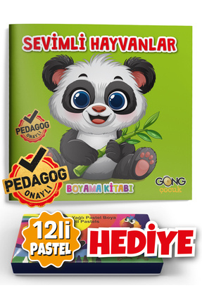 Gong Yayınları Sevimli Hayvanlar - Boyama Kitabı