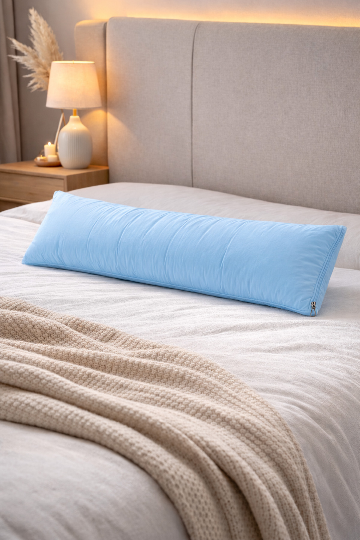 AREN HOME BABY Çok Amaçlı Boyun, Bacak, Bel Destek Yastığı 20x60 cm fotoğrafı 3 (önizleme)