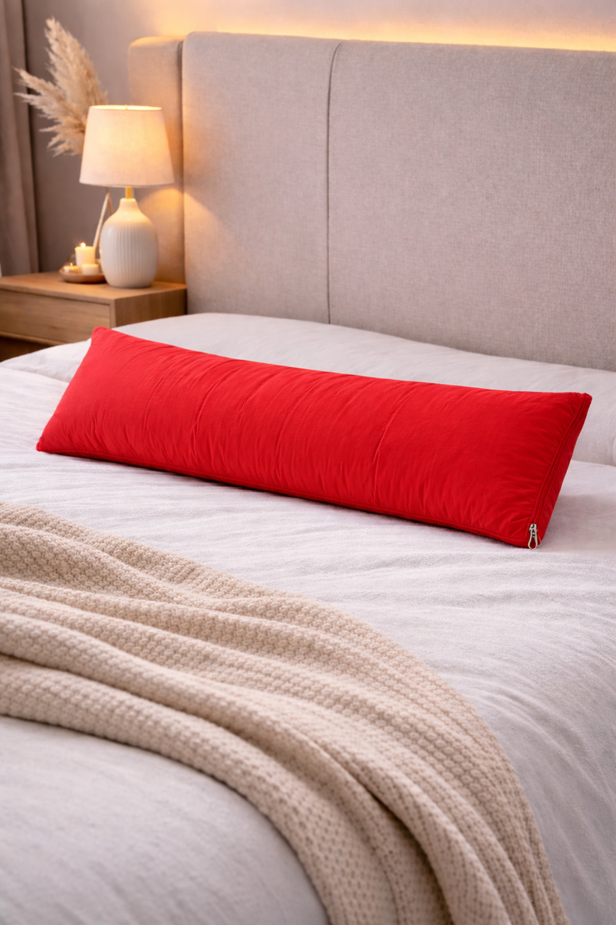 AREN HOME BABY Çok Amaçlı Boyun, Bacak, Bel Destek Yastığı 20x60 cm fotoğrafı 3 (önizleme)