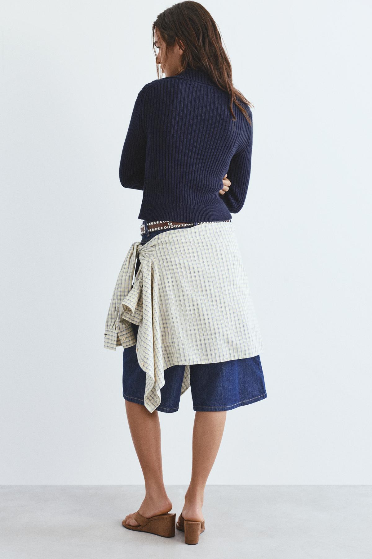 Pull & Bear  Fermuarlı hırka - Görsel 4