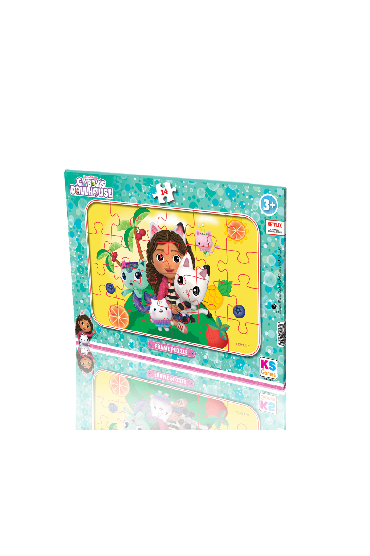 Gabby's Dollhouse Frame Puzzle 24 Piece-Model 2
