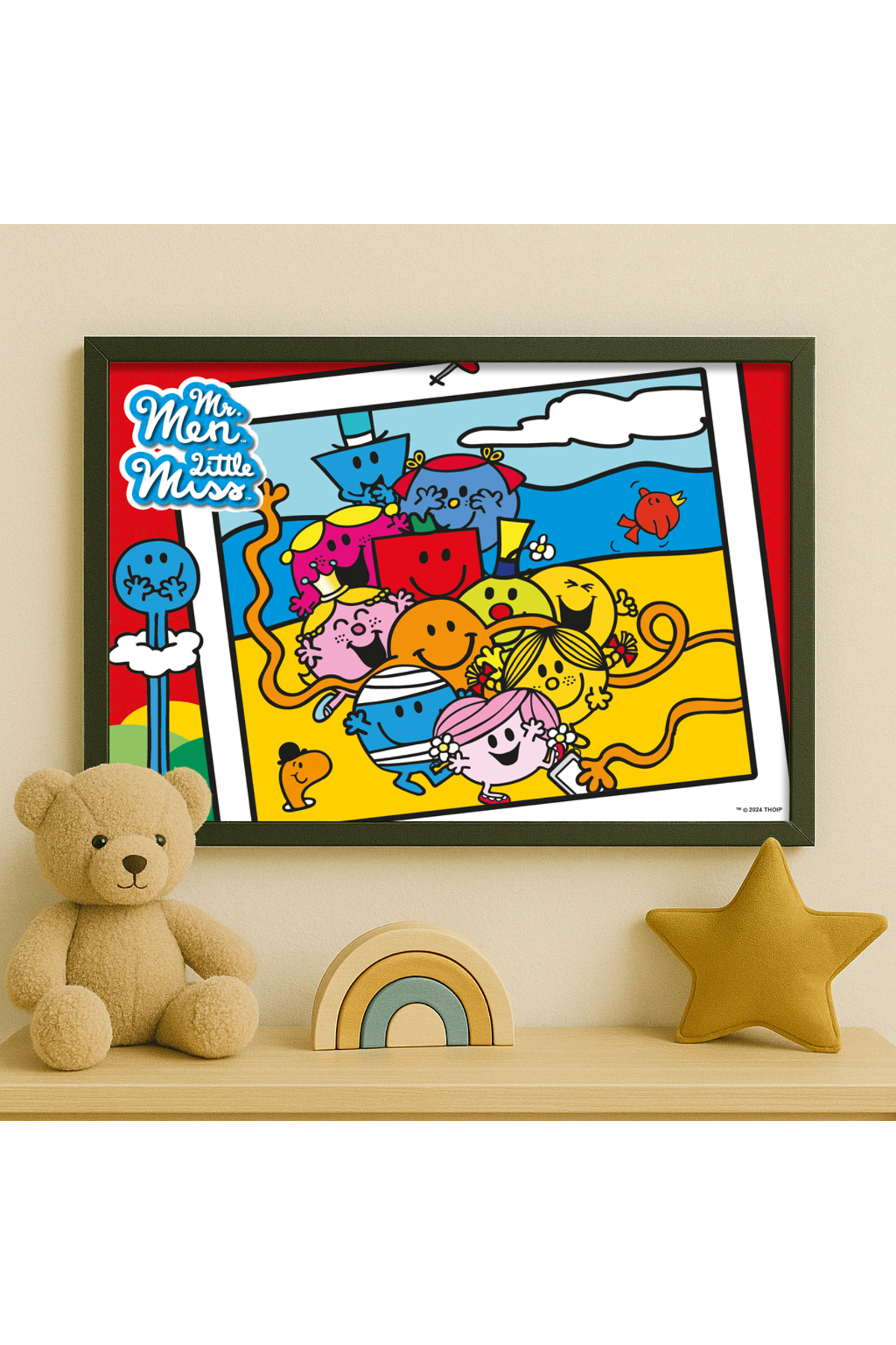 mmm⭐︎　0507 Ks Games Mr. Men & Little Miss 50 Parça Puzzle - Fiyatı, Yorumları