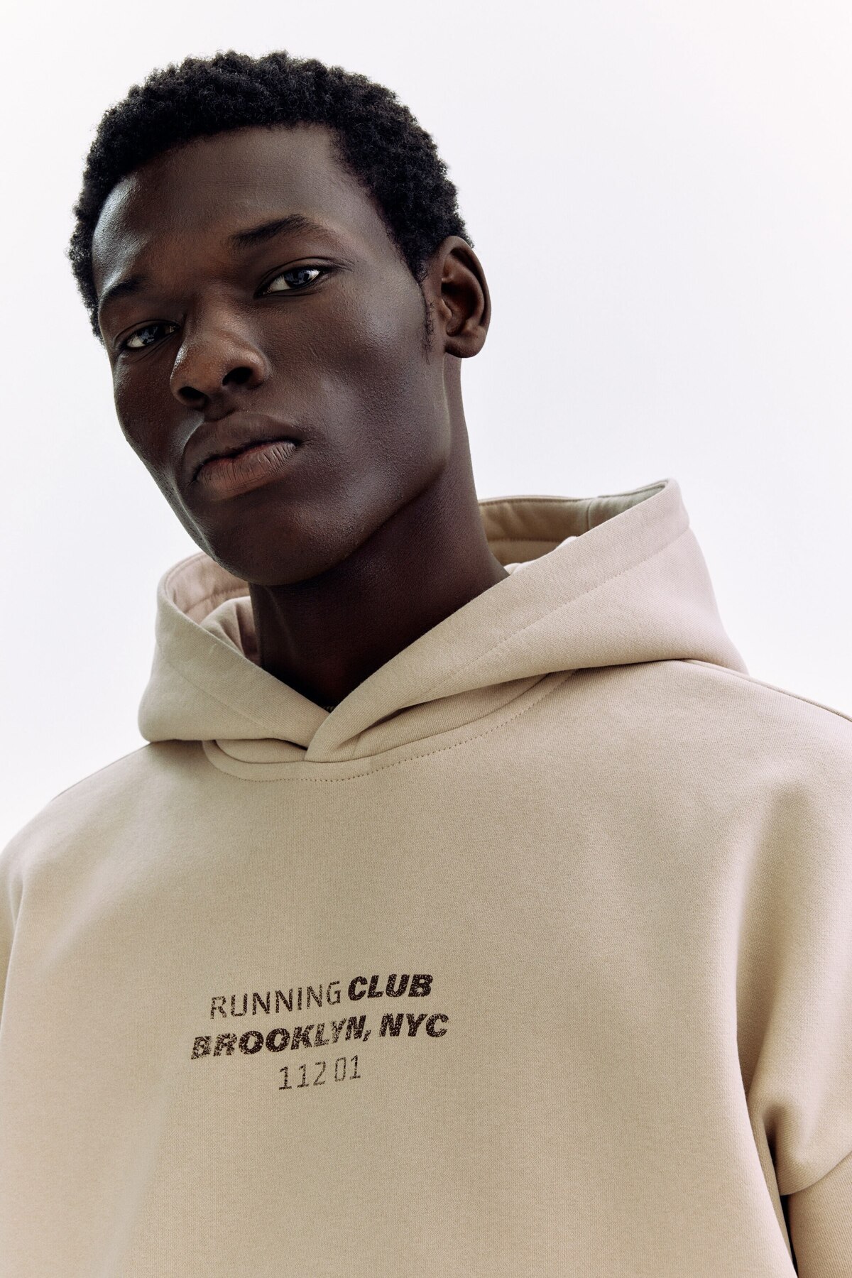 H&M Kapüşonlu Üst Loose Fit görsel 3