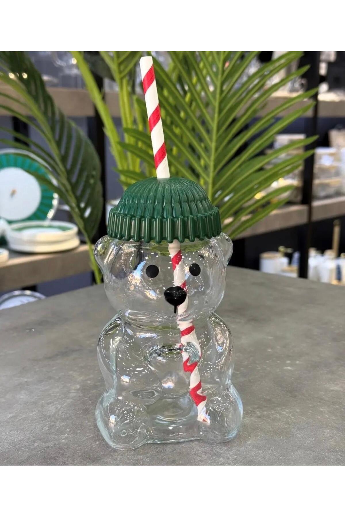 CKM silikon Sevimli Ayıcık Pipetli Eğitim Bardağı fotoğrafı 3 (önizleme)