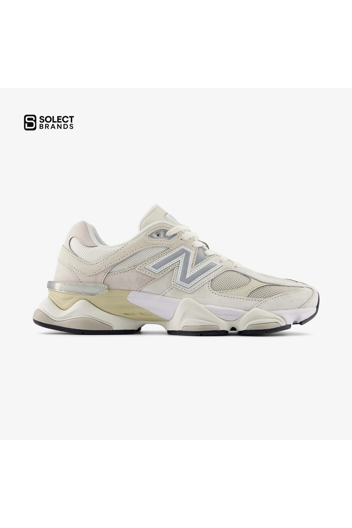 کفش ورزشی سفید یونیسکس مدل U9060WHT مدل Lifestyle 9060 نیو بالانس کتانی تمرین و دویدن New Balance