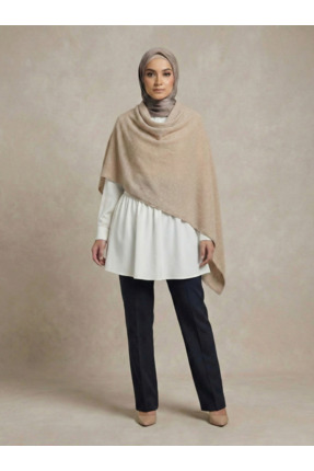 Bienvenido Tesettür Kaliteli Krep Kurtarıcı Uzatıcı Etek İçlik Kazak Altı Önd...