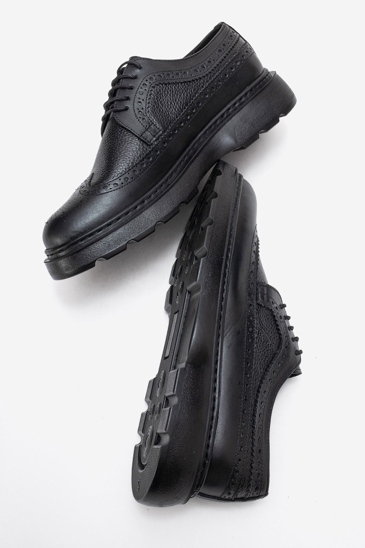 maximoda  Hakiki Deri, Kalın Tabanlı, İç Dış Deri Eva Tabanlı Çok Hafif Erkek Ayakkabı - Görsel 5