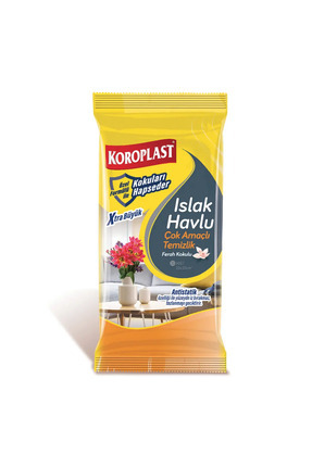 Koroplast 3 ADET Islak Havlu Çok Amaçlı Ferah Kokulu 30 lu