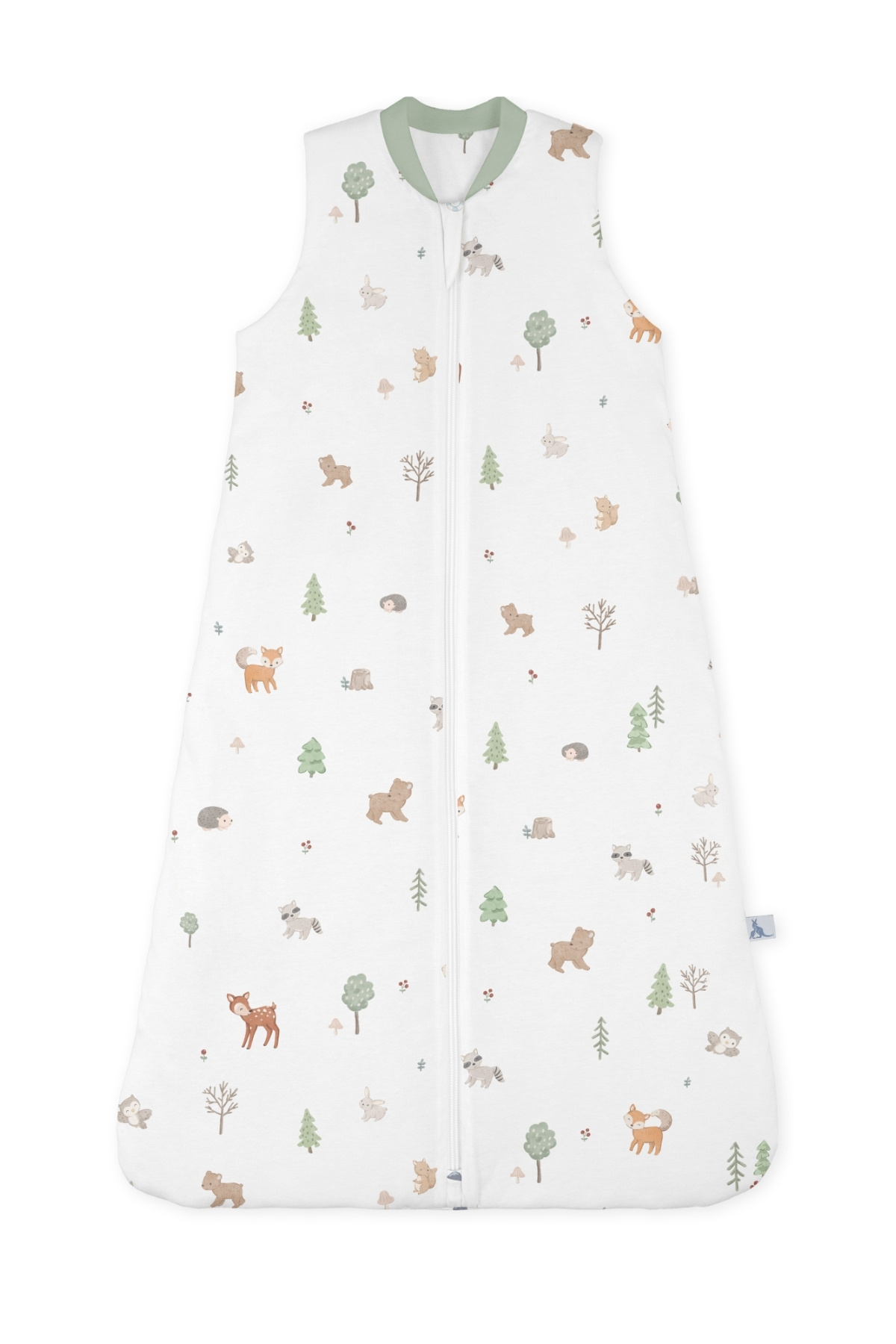 Baby & Kids Summer Modal Cotton 0.5 tog Sleeveless Breathable Lightweight Sleeping Bag Forest | 6 Months-10 Years