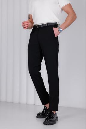 mrmubomen Erkek Fit Kumaş pantolon