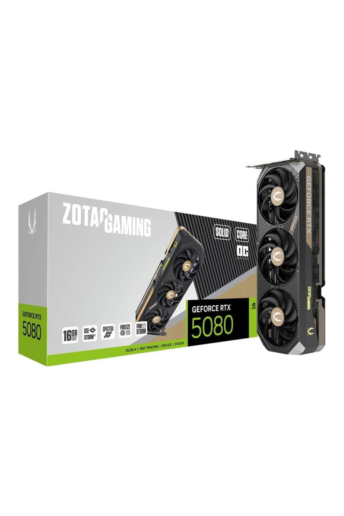 ZOTAC GAMING GeForce RTX 5080 GAMING SOLID CORE OverClock 16GB