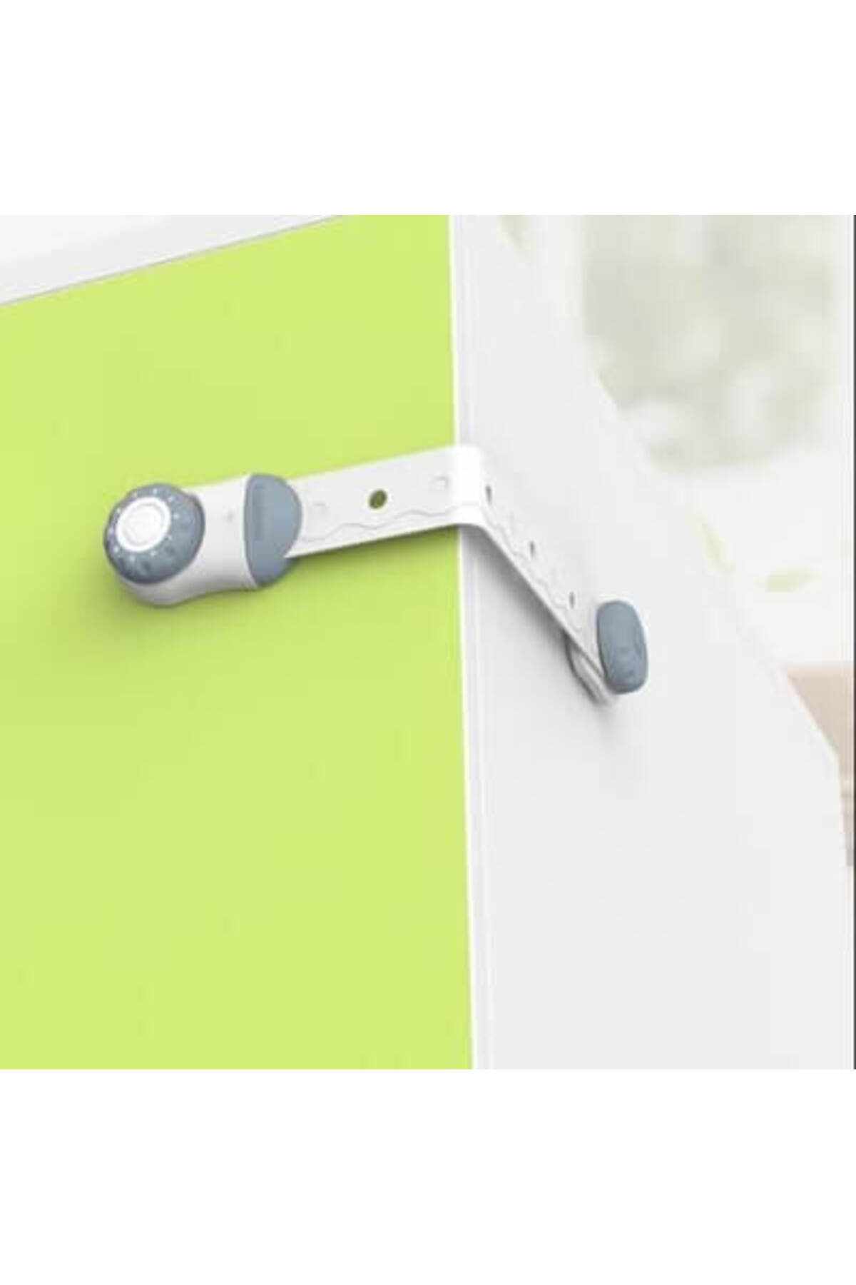 Evokids Şifreli Çocuk Güvenlik Kilidi ( 3 Adet ) Buz Mavisi fotoğrafı 3 (önizleme)