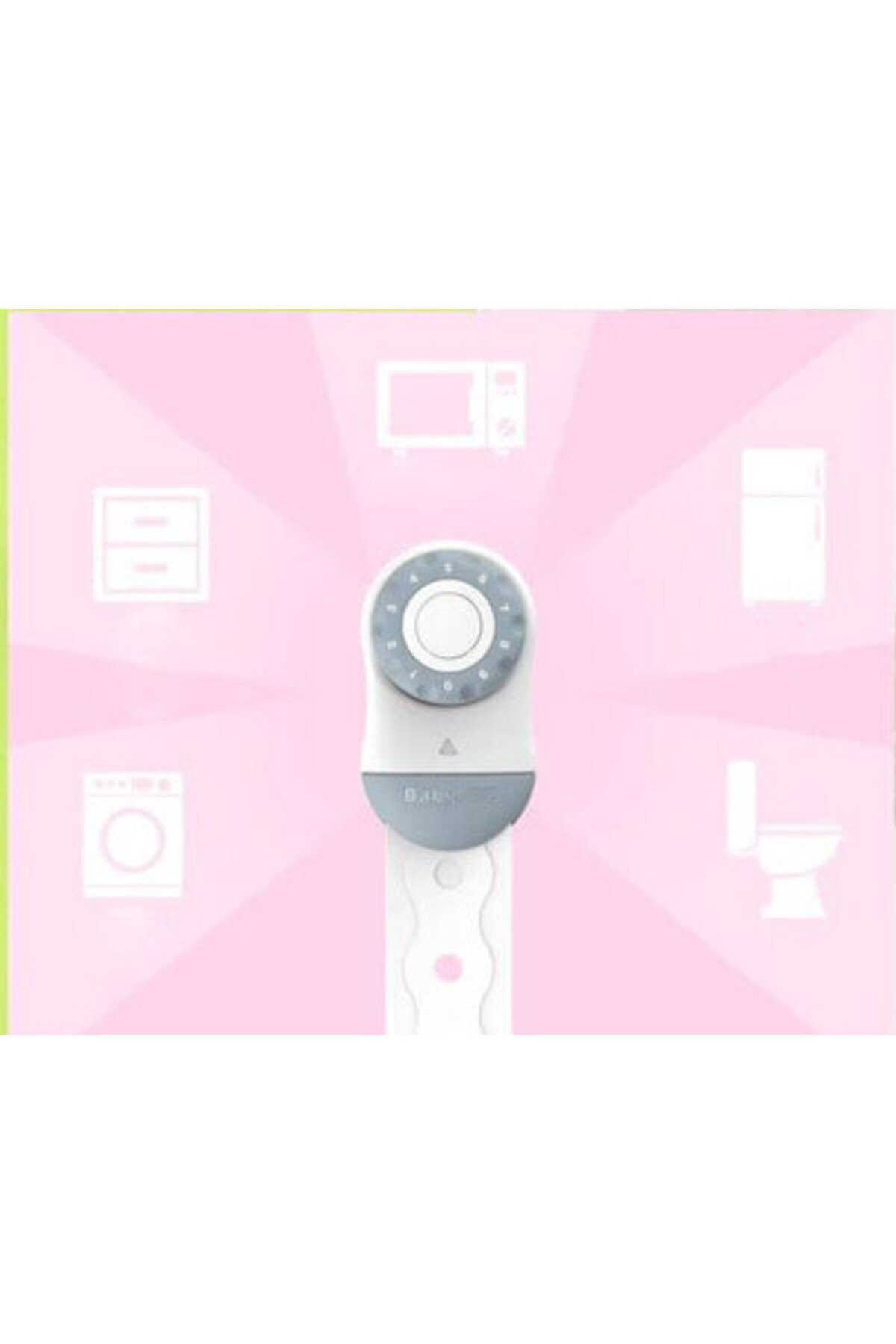 Evokids Şifreli Çocuk Güvenlik Kilidi ( 3 Adet ) Buz Mavisi fotoğrafı 2 (önizleme)