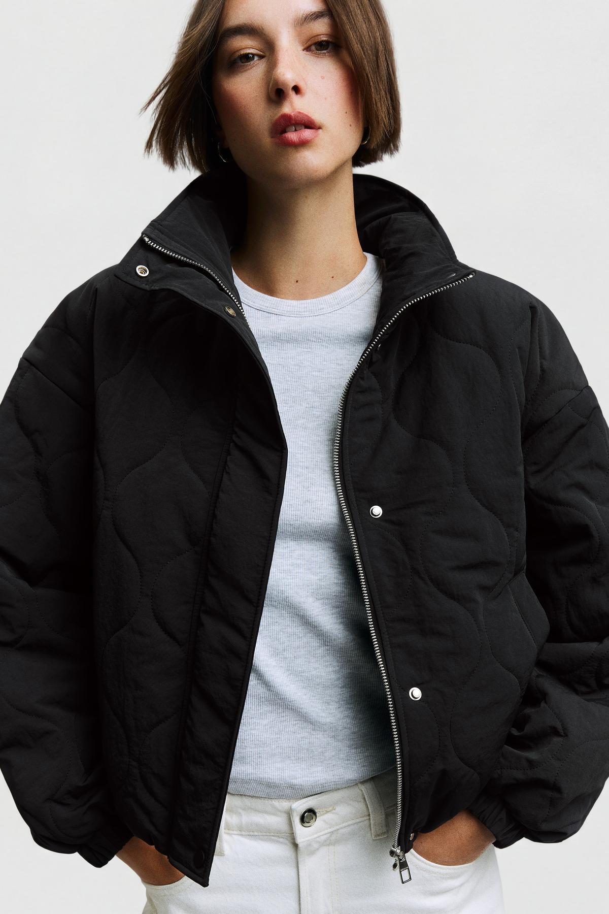 Bershka  Kapitone ceket - Görsel 5