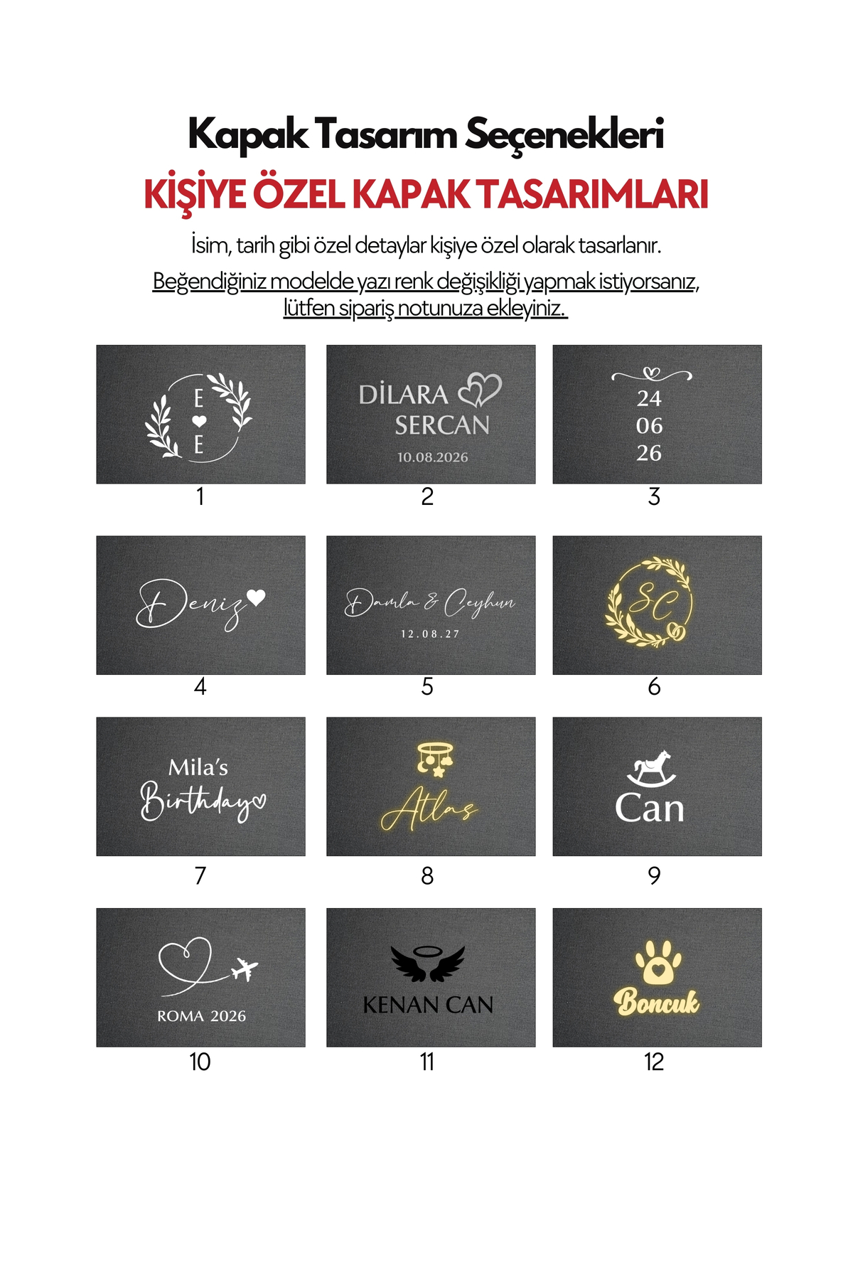 Norm Design L Büyük, KETEN | Düğün, Bebek, Albüm, Hatıra Saklama Kutusu | Kişiselleştirilebilir | Antrasit fotoğrafı 5 (önizleme)