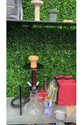 Oniksa Özel tasarım Çantalı Nargile 27 Er Kömür Folyo Sipsi Lüle Maşa Lüle Ta...