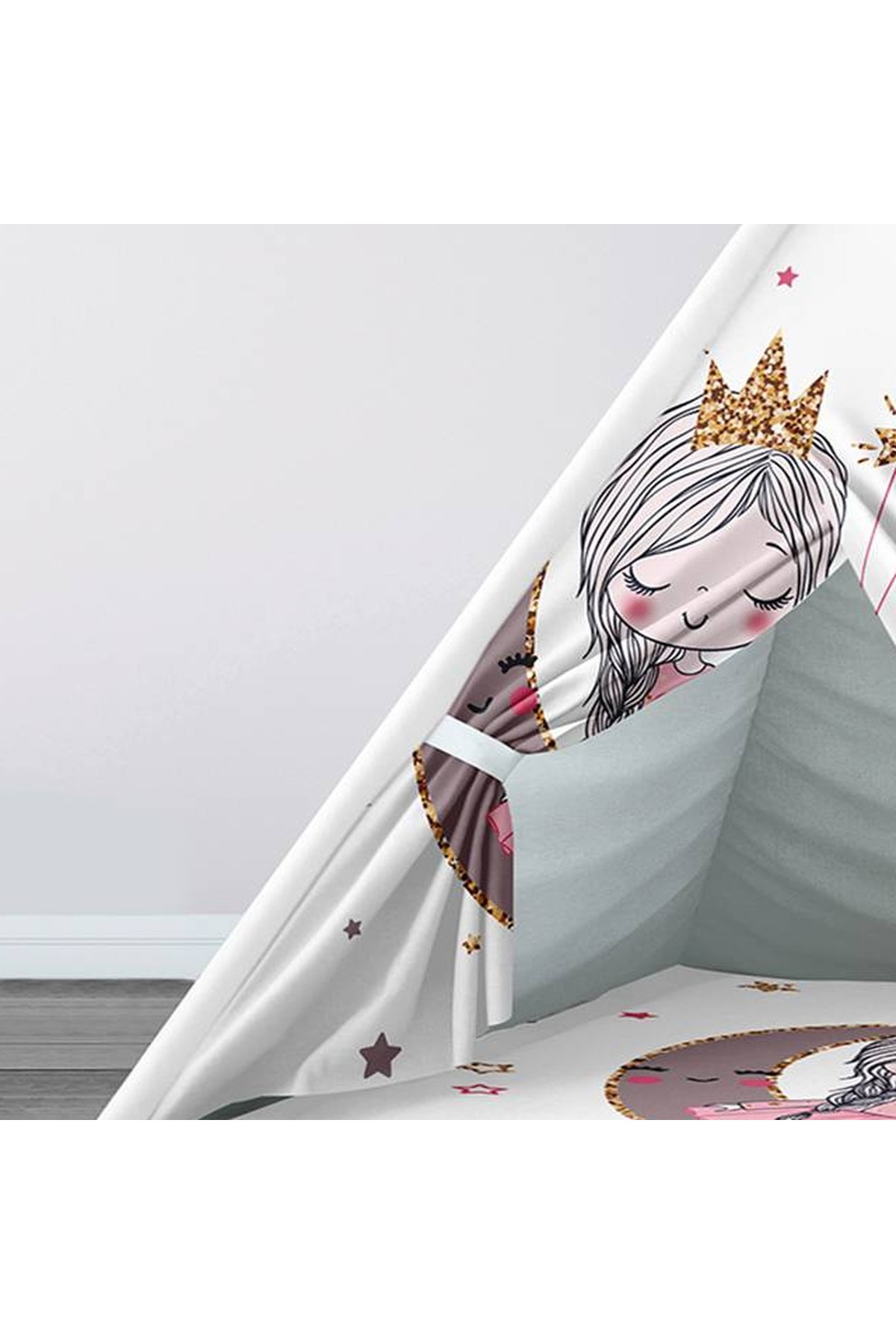 instababyrooms Çocuk Oyun Çadırı Rüya temalı kız Dijital Baskılı fotoğrafı 2 (önizleme)