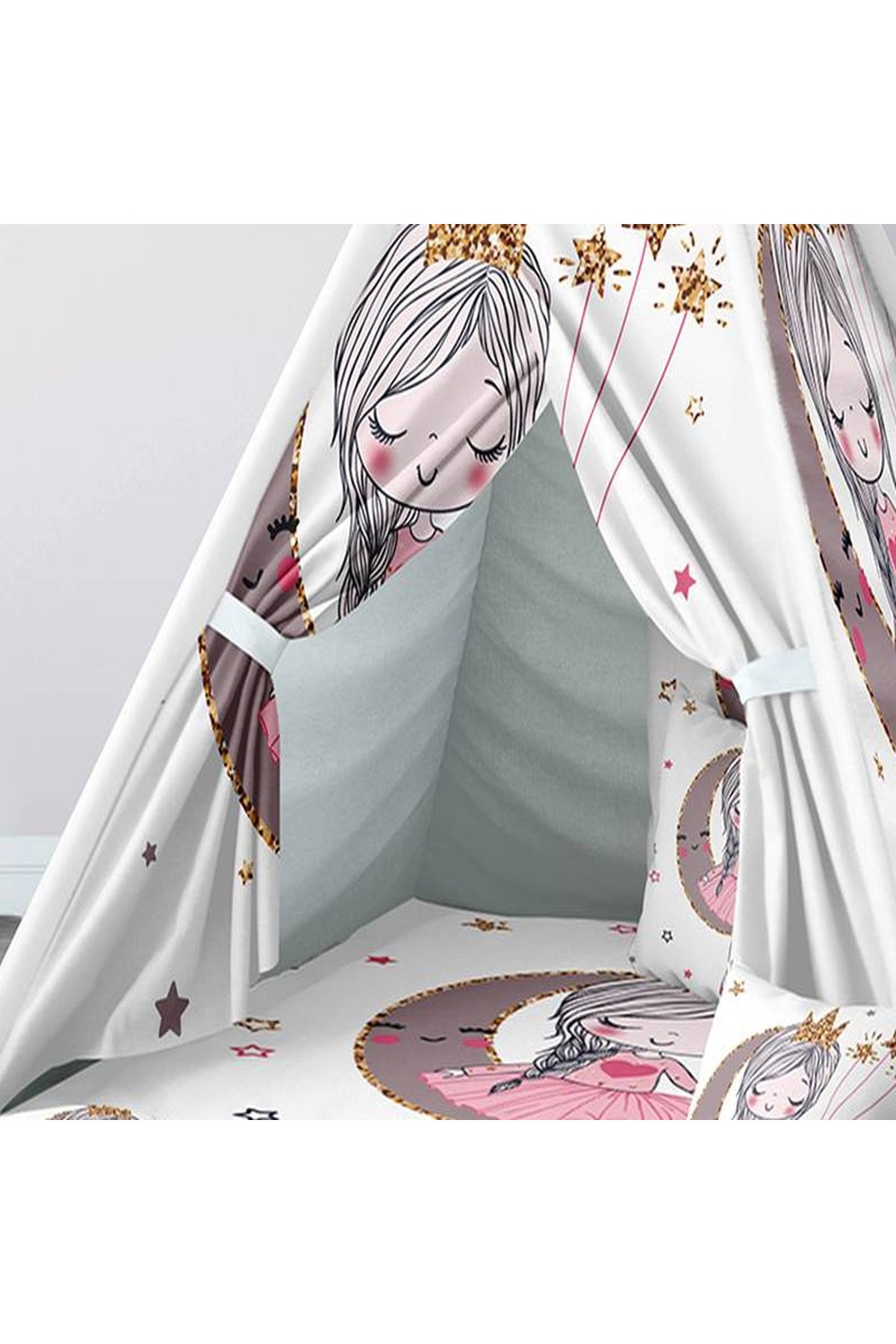 instababyrooms Çocuk Oyun Çadırı Rüya temalı kız Dijital Baskılı fotoğrafı 3 (önizleme)