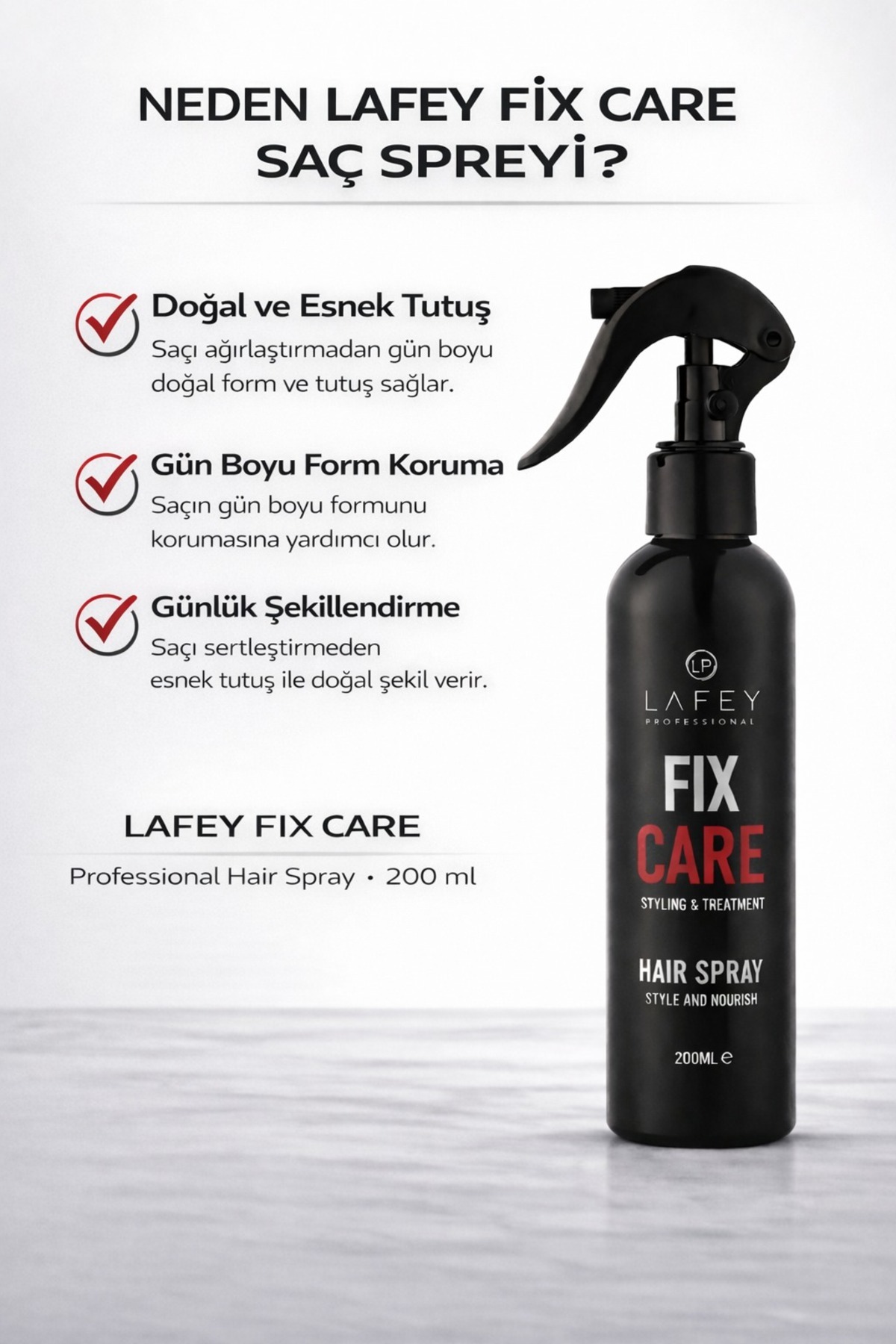 اسپری حالت دهنده مو حجم دهنده فیکس کر ۲۰۰ میلی لیتر — LFYFIX012546 — تصویر 3 از 5