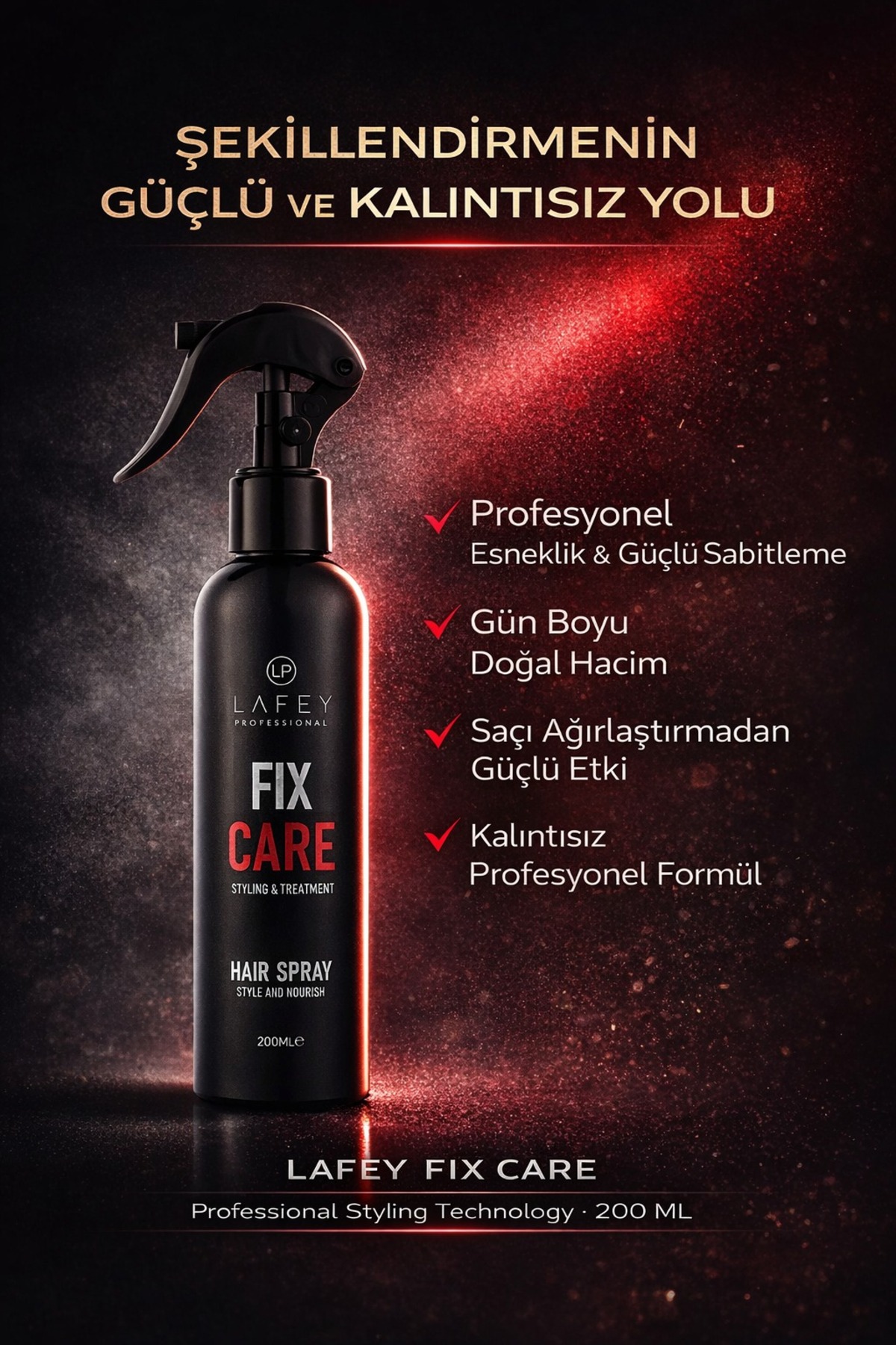 اسپری حالت دهنده مو حجم دهنده فیکس کر ۲۰۰ میلی لیتر — LFYFIX012546 — تصویر 4 از 5
