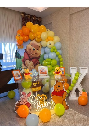 Kalisan Winnie the poo 140 adet balon seti