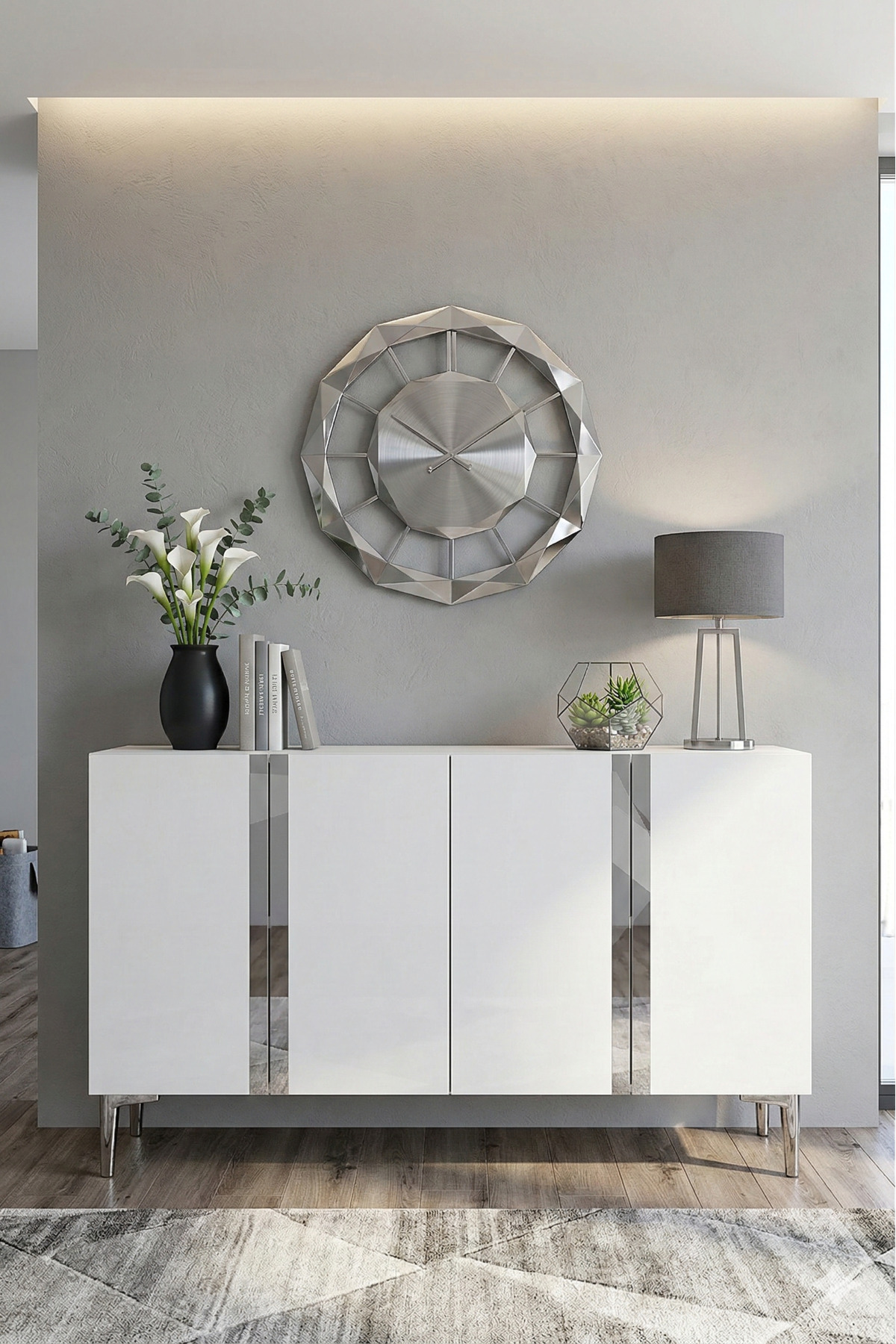 YUMEDİ DESİGN KA1298BS - CHERRY KONSOL, TV SEHPASI, ÇOK AMAÇLI