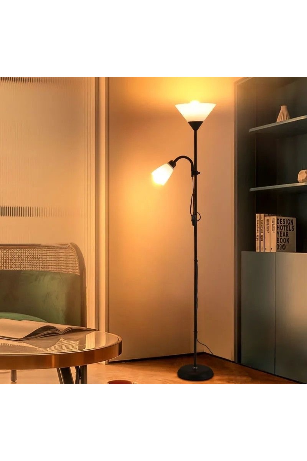 مصباح مكتبي متعدد الوظائف بتصميم بسيط وعصري لغرفة...