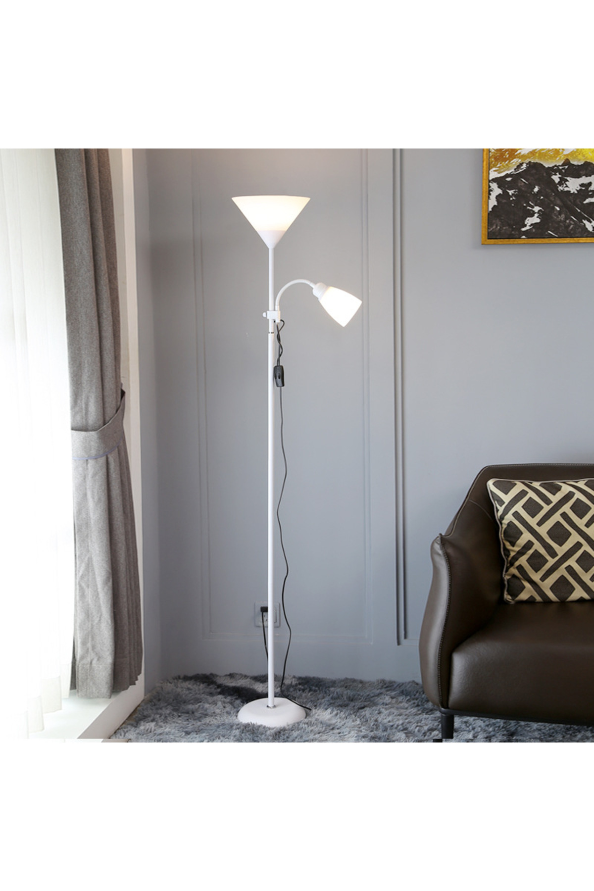 مصباح مكتبي متعدد الوظائف بتصميم بسيط وعصري لغرفة...