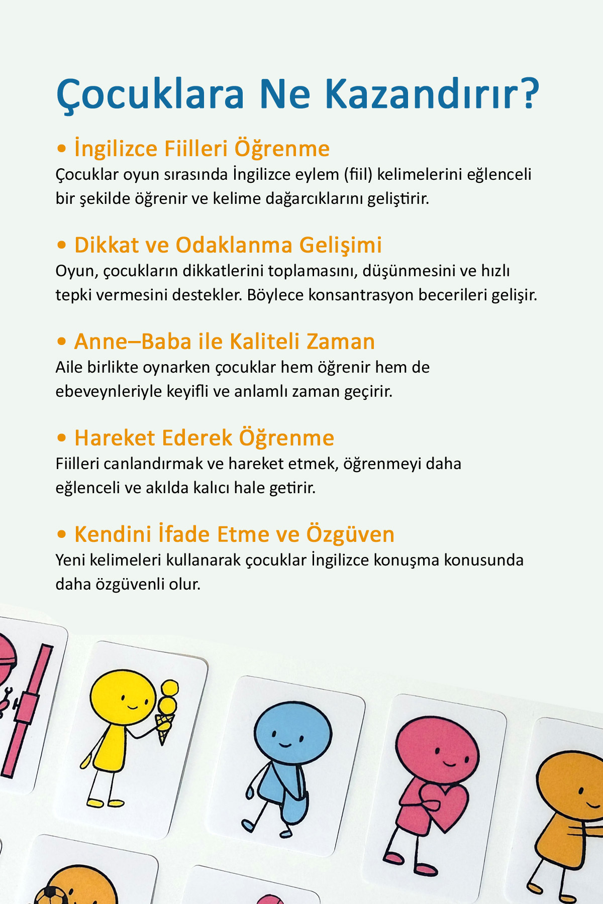 Ella's Style English İngilizce Eğitici Oyun Kutusu 40 Kart Maşa Renk Oyunu Montessori Aktivite fotoğrafı 7 (önizleme)