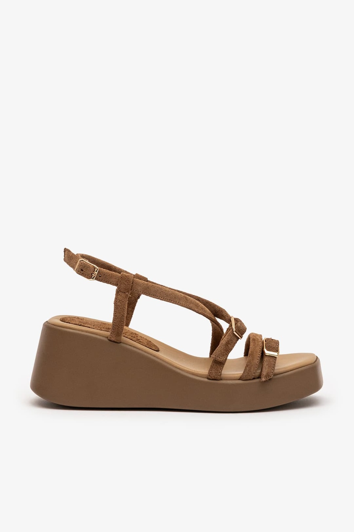 Elanor Sigaro Women's Leather Suede Sandals