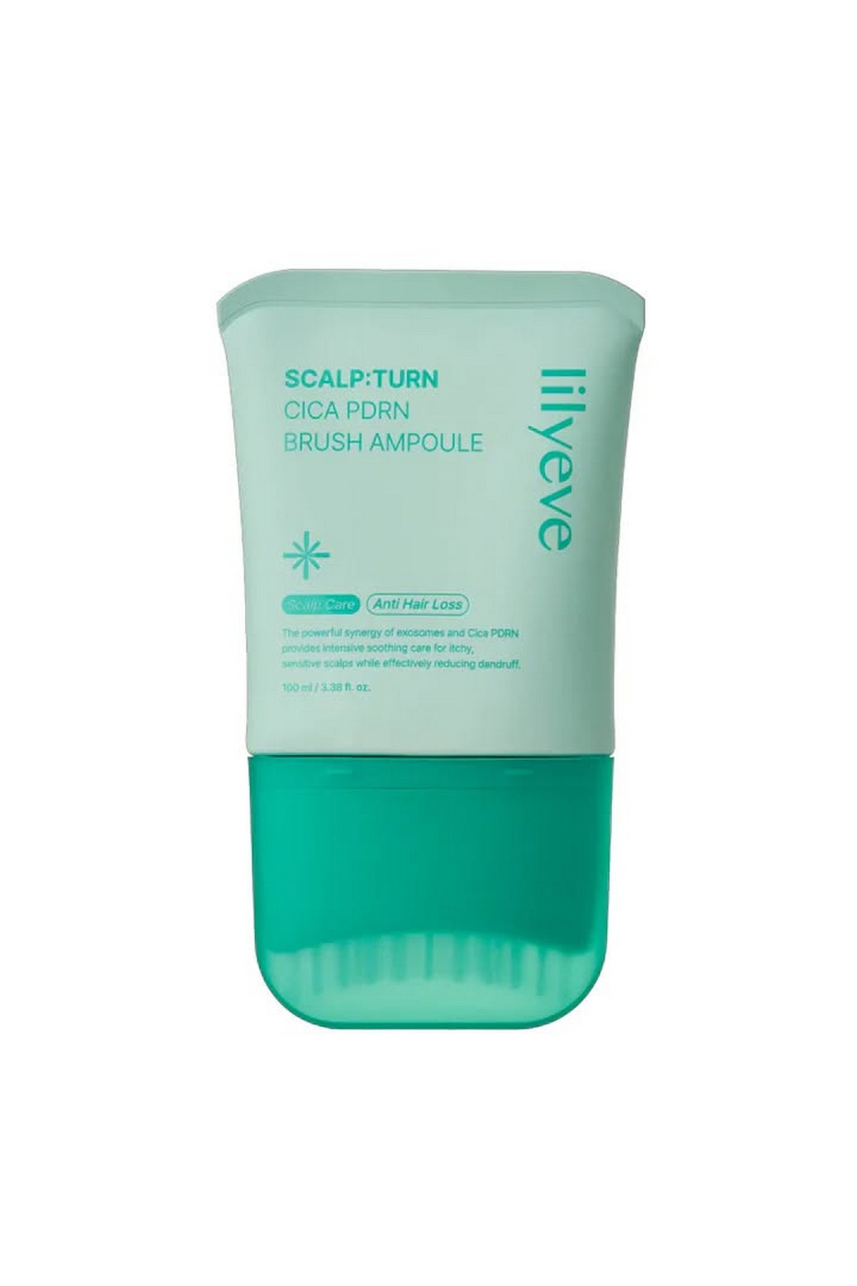 lilyeve آمپول برسدار Scalp Turn Cica PDRN – آمپول ضد شوره و ضد چربی پوست سر ۱۰۰ میلیلیتر — ۸۸۰۹۹۶۴۳۱۱۶۹۴