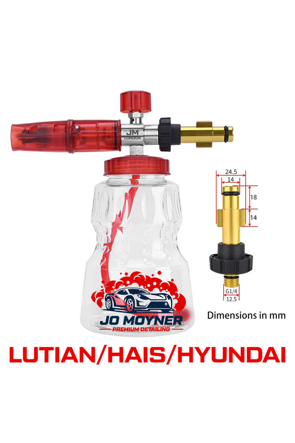 Jo Moyner H ydro GT5 Foam Lance LUTİAN - HAİS - HYUNDAI Uyumlu