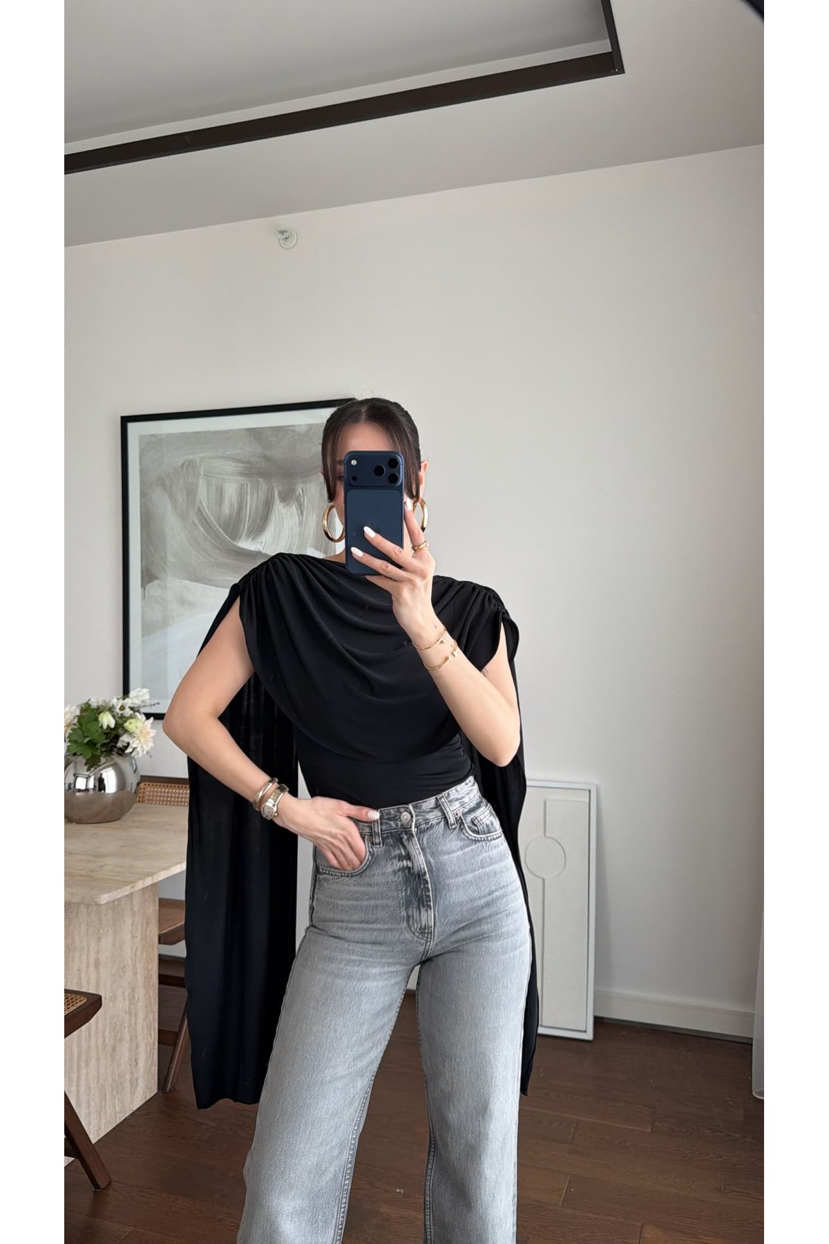 sinemkivanc co  YAKA DETAYLI BODYSUİT BLUZ