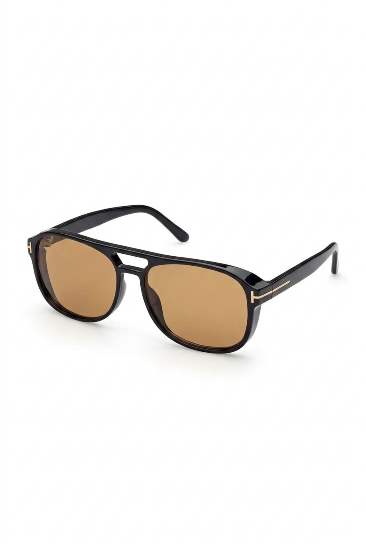 Chunky Frame Rosiqe Unisex Siyah Çerçeveli Nude Ultra Hafif Uv400 Filtreli Güneş Gözlüğü görsel 3