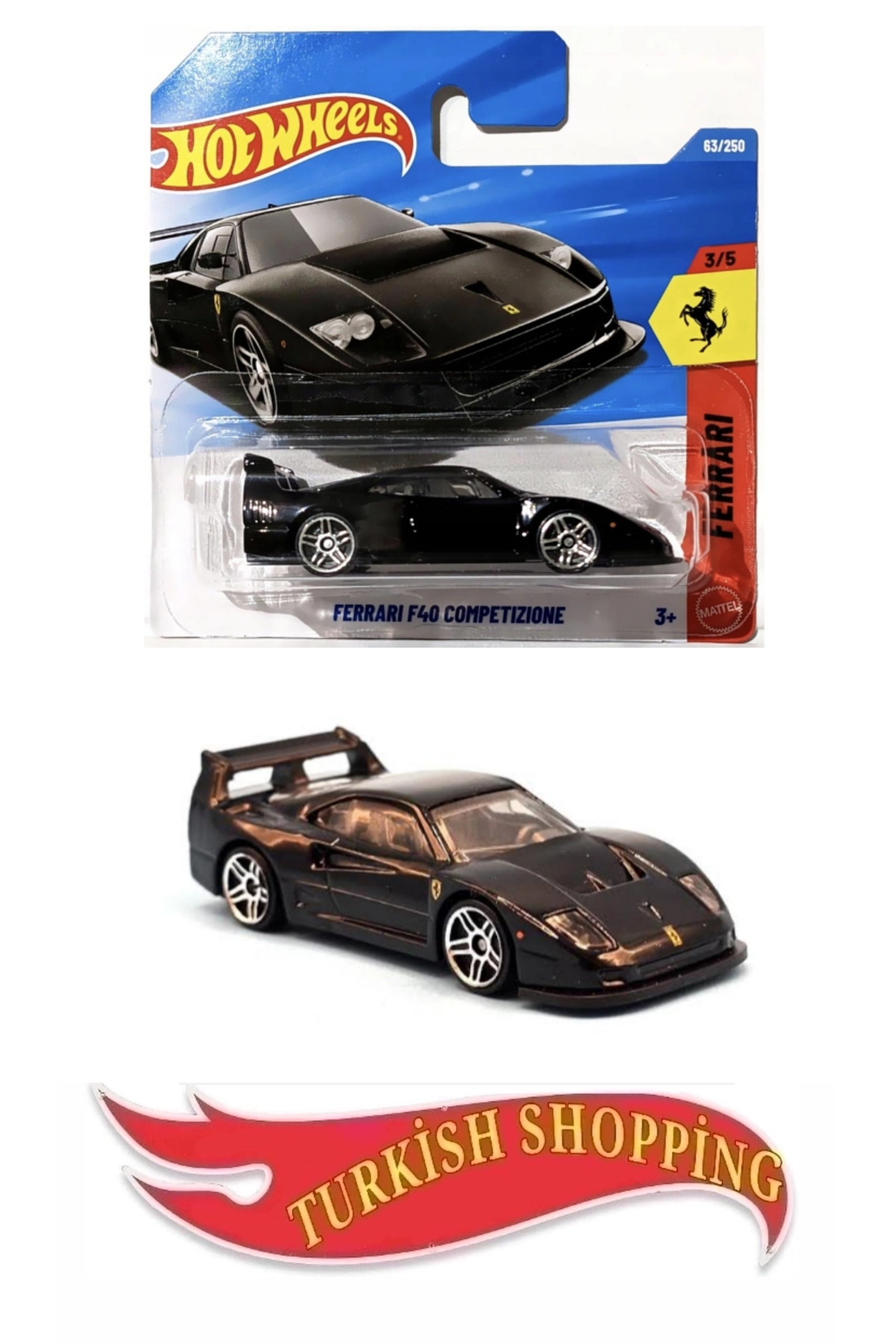 HOT WHEELS 1:64 Ölçek 2026 Case Ferrari F40 Competızıone - Fiyatı