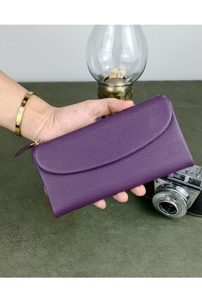 EDO TULUM MODEL TELEFON BÖLMELİ KADIN CÜZDAN