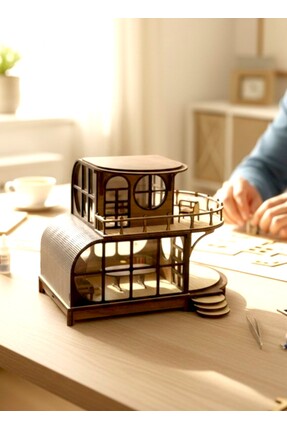 Demo Tasarım Kendin Yap Maket Ev (Tiny House)