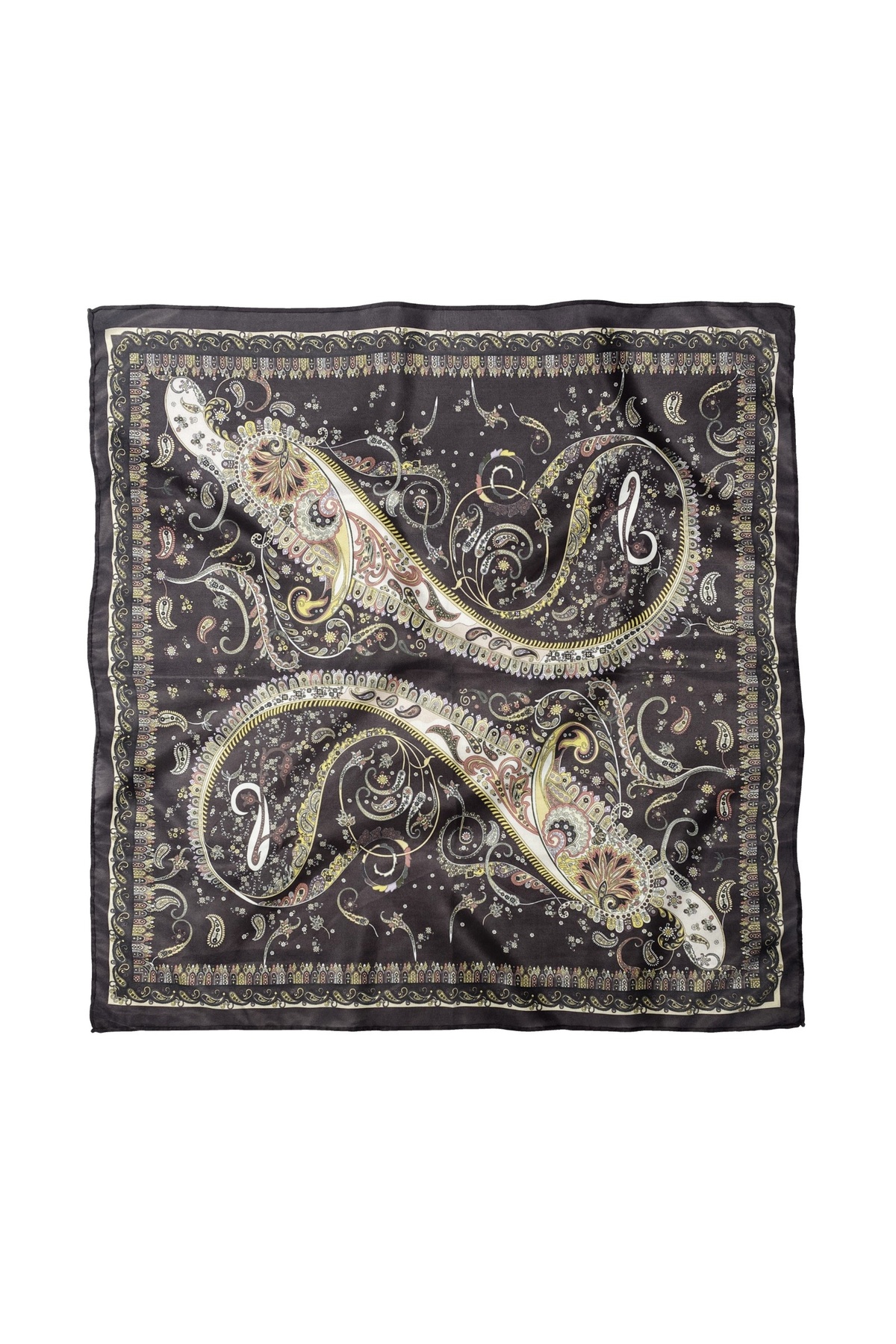 Ethnic Shawl Patterned Scarf / Bandana 70x70cm