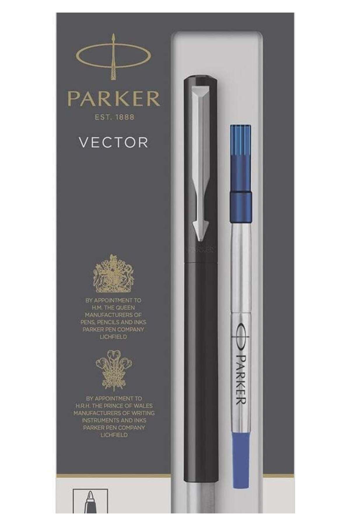 Parker Vector Standard Rollerball Pen, Black- Trendyol