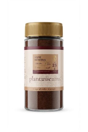Plantwise Saf Hindiba Kahvesi | %100 Bitkisel | Kafeinsiz | 100g Cam Kavanoz