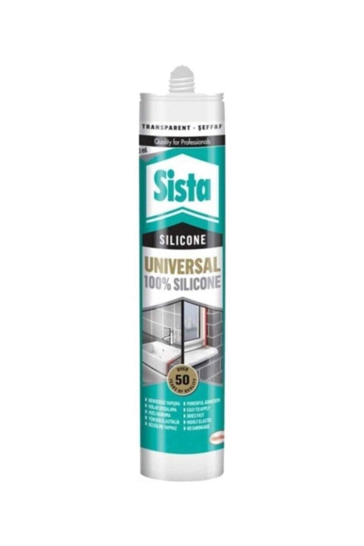 Sista Universal Silicone 280ml - Transparent
