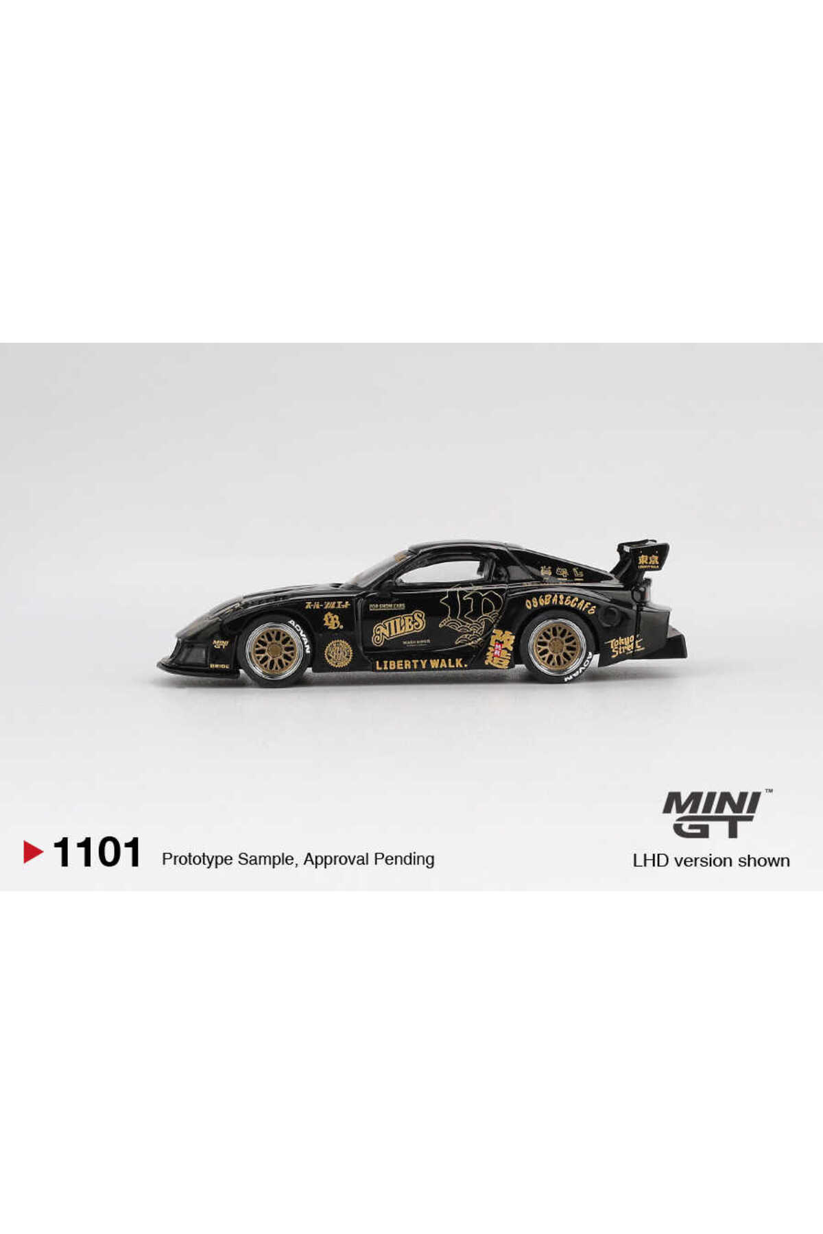 mini gt 1101 MAZDA RX-7 LB-Super Silhouette FD-NILES fotoğrafı 3 (önizleme)