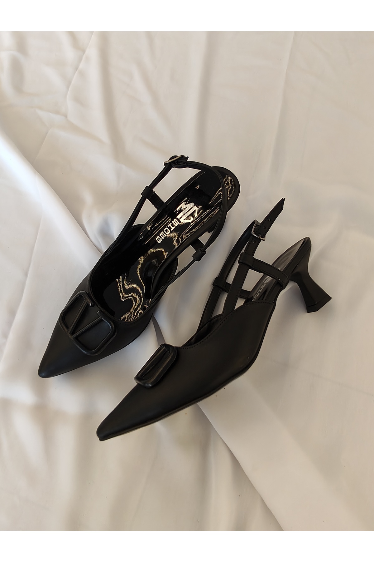 Güneş stil  Kadın topuklu ayakkabı - Görsel 3