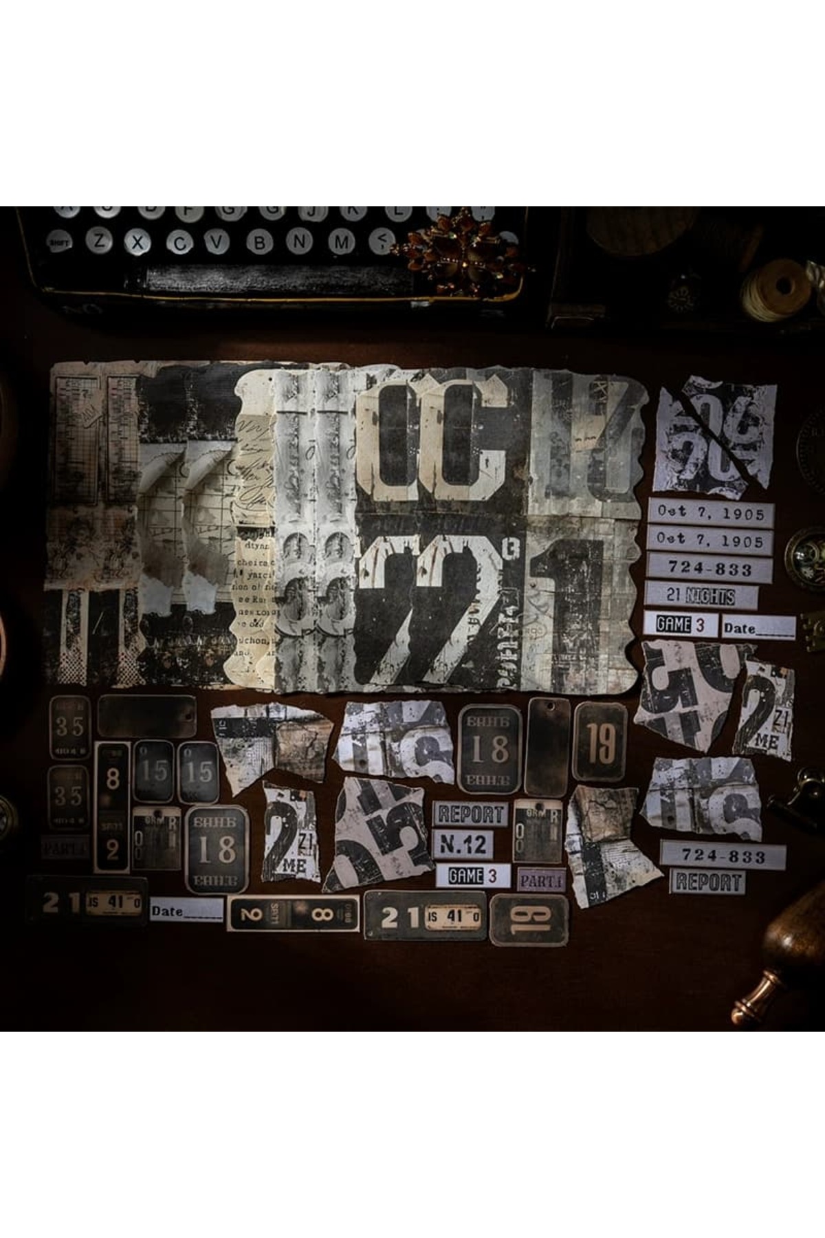 İthal S24-Junk journal vintage paketi - Fiyatı, Yorumları