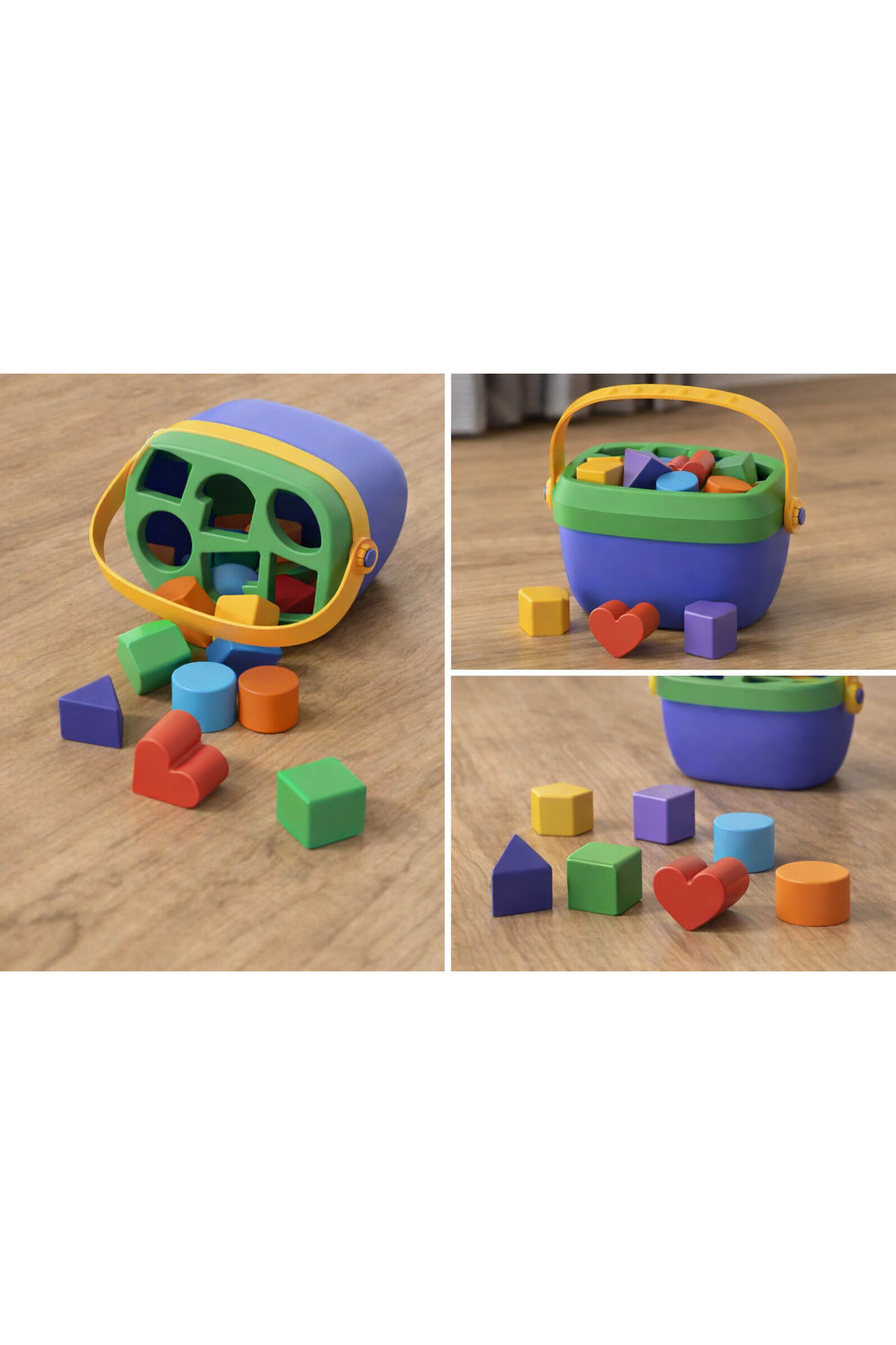 TOPRAK-3D RENKLİ BLOKLAR Oynama sepeti Eğitici 3d fotoğrafı 2 (önizleme)