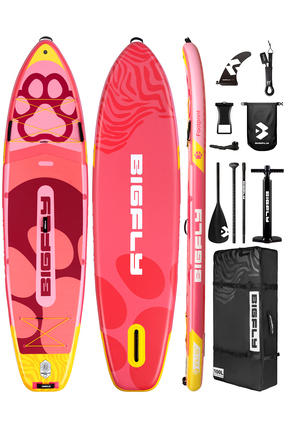 SavaBoards Family Pink Ultra Stabil Şişme Paddle Board SUP Seti 351x89x15 cm