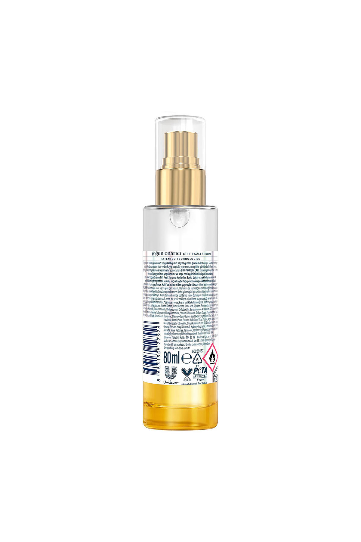 Çift Fazlı Saç Serumu Amino Serum Yoğun Onarıcı 80 ml — SET.UNİ.10898 — تصویر 8 از 8