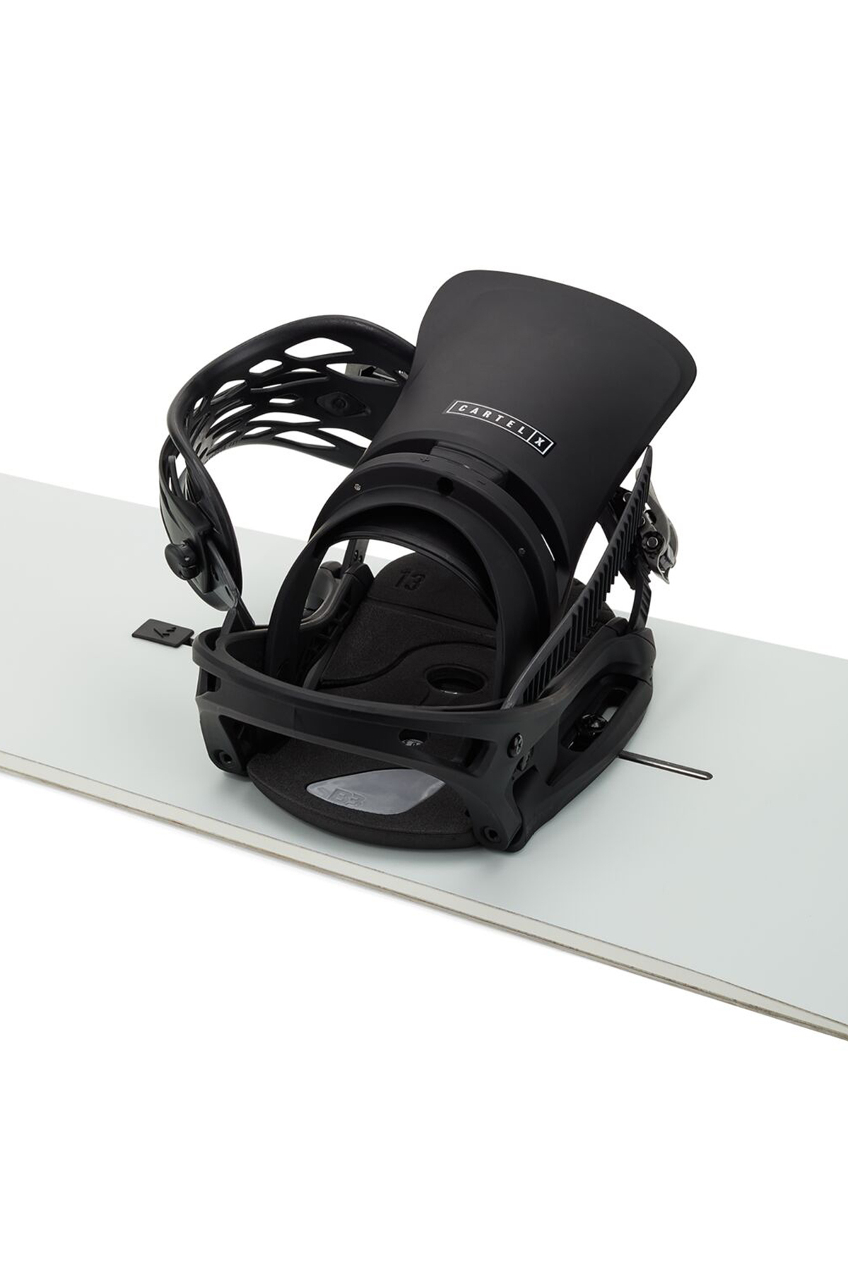 Burton Mens Cartel X Est Binding Erkek Siyah Snowboard Bağlaması